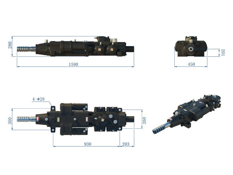 LD30S重型液壓鑿巖機(jī) LD30S重型液壓鑿巖機(jī)